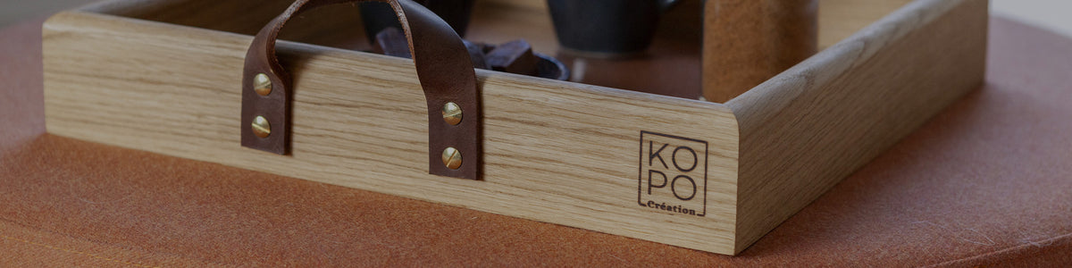 Objets et décoration personnalisés en bois par Kopo Création