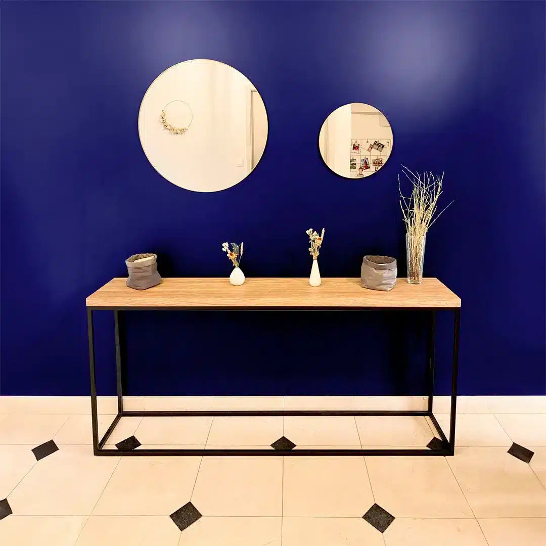 Console d’entrée en bois massif
