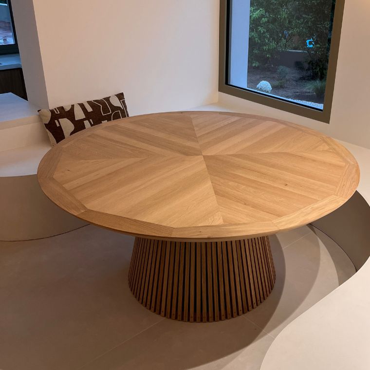 Table à manger ronde design