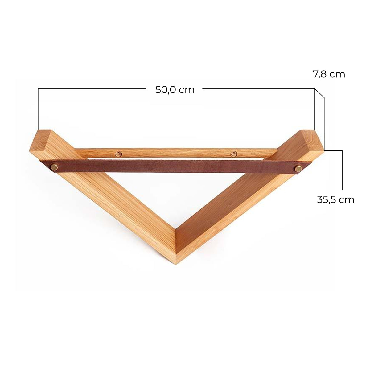 dimensions accrocheur, étagère murale pour vinyles