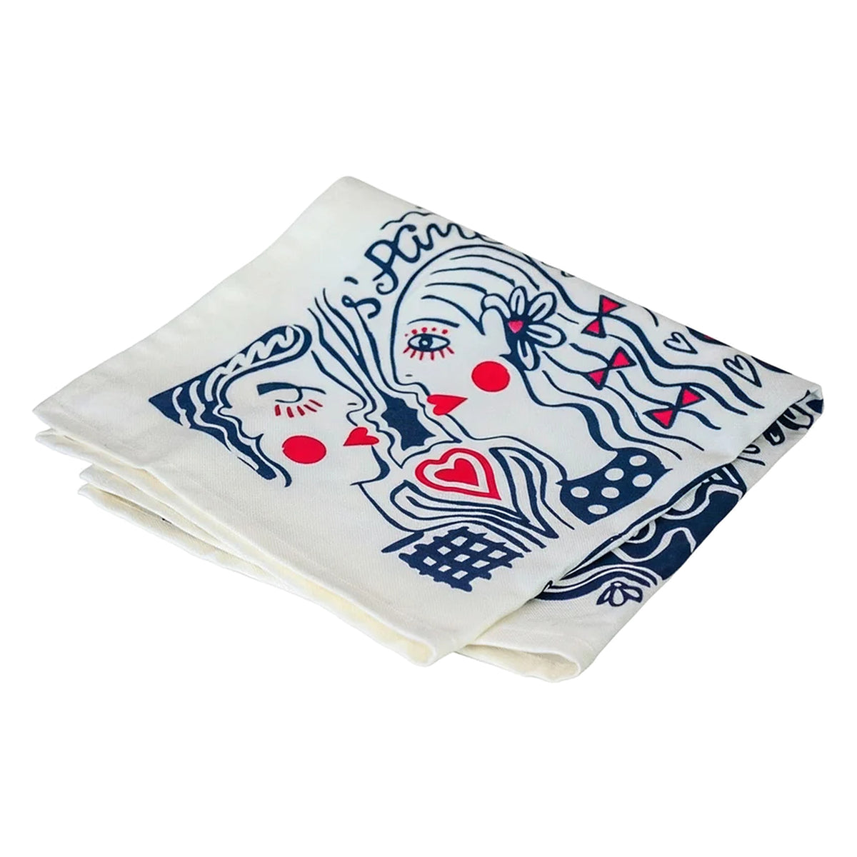 Coffret 2 Serviettes de Table – Les Éternels Amoureux