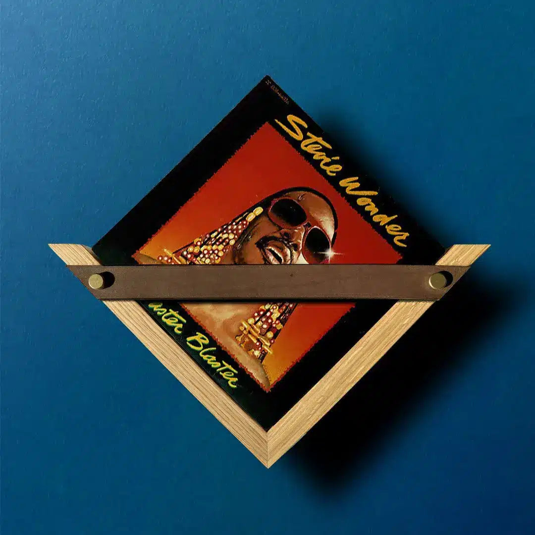 Étagère murale pour vinyle LP 45 tours et bois