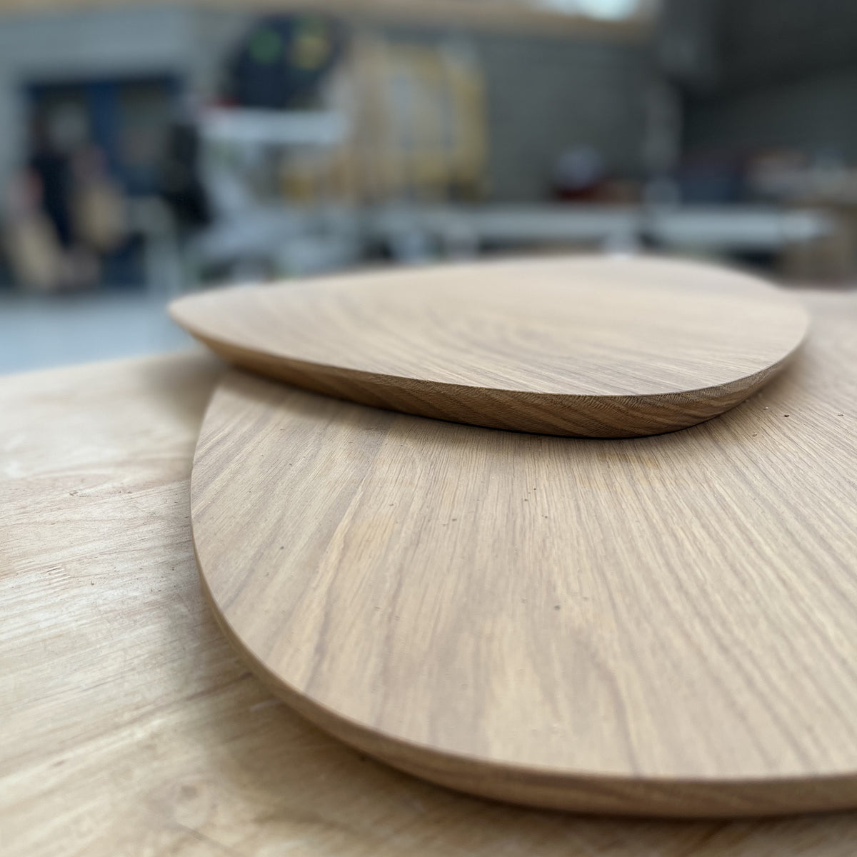 Table basse fabriquée à partir de chêne massif français issu de forêts gérées durablement