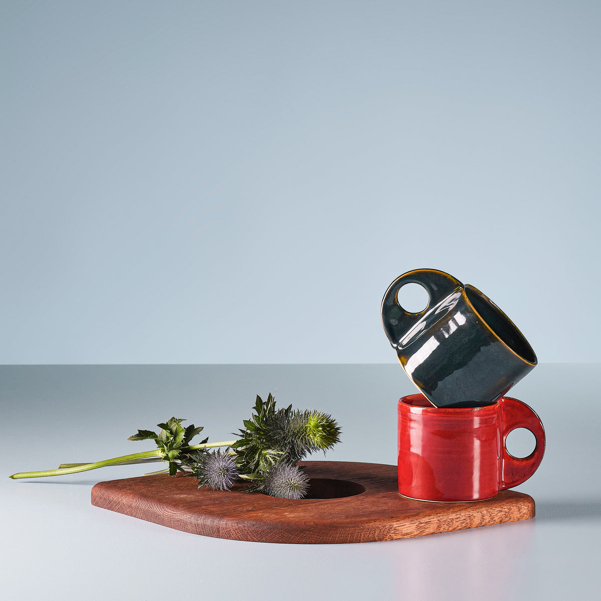 Mug en céramique émaillée fabriqué à la main à Lille – design unique KOPO Création