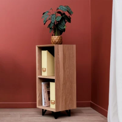 Petit meuble de rangement pour bureau end bois massif
