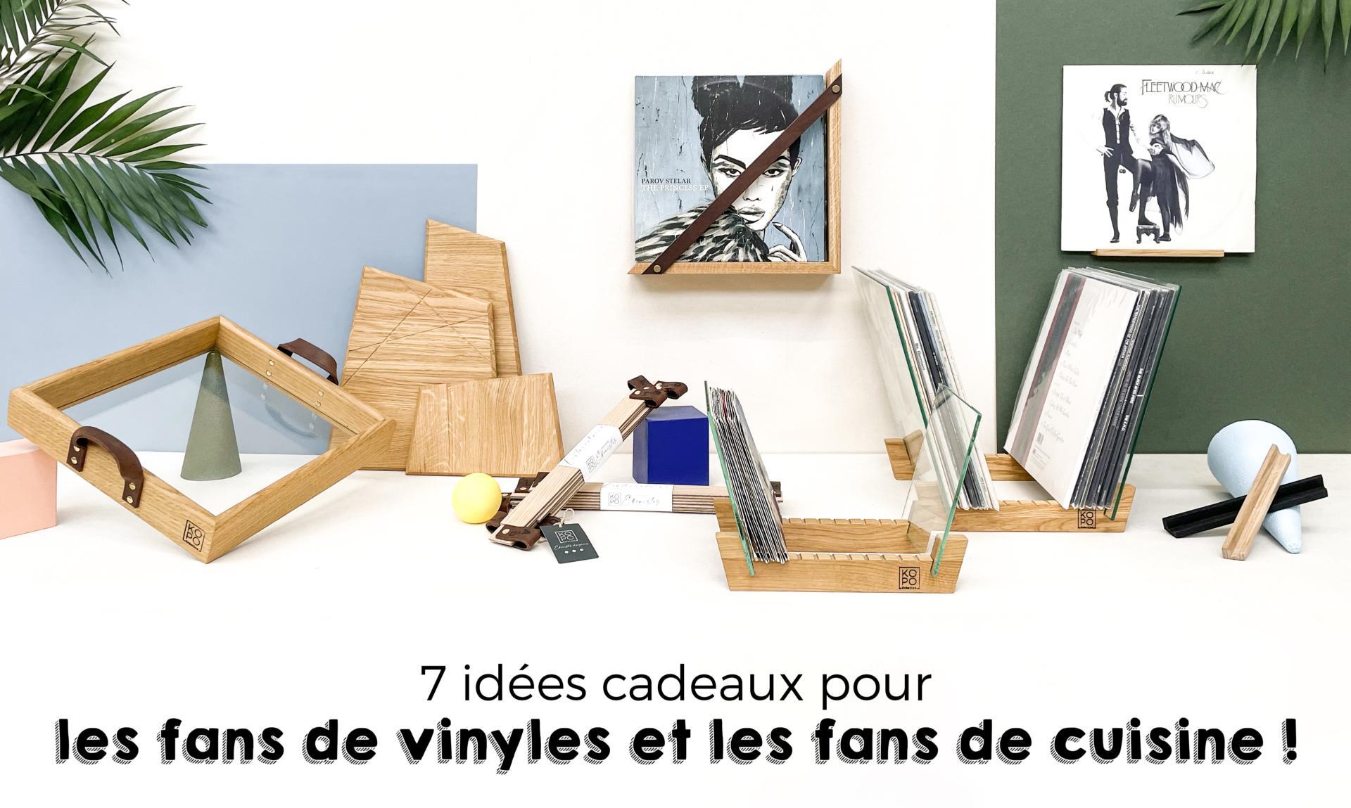 Idées Cadeaux Pour Les Fans De Vinyles Et Les Fans De Cuisine | Kopo