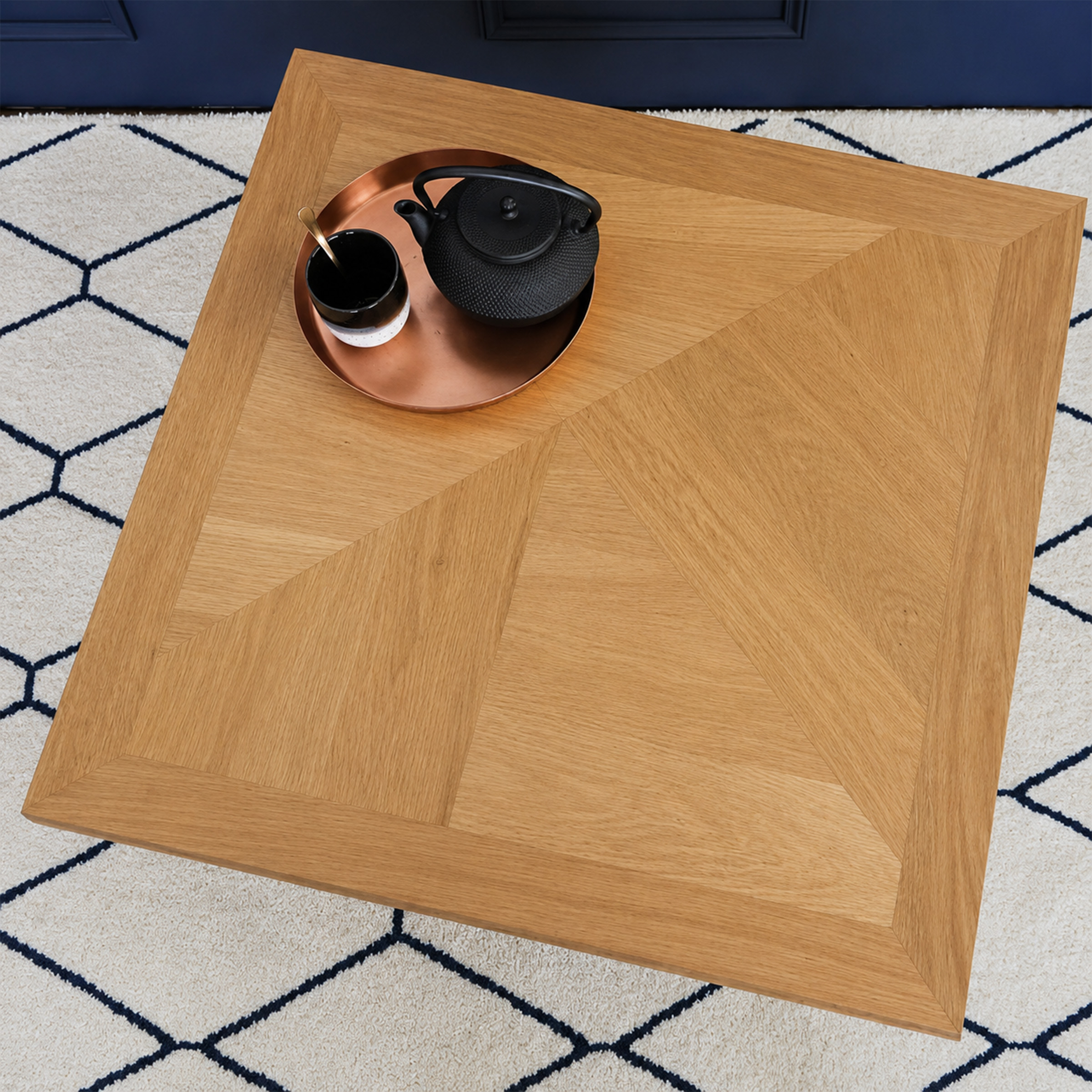 table-basse-aile-davion-3 plateau table basse contemporaine en chêne massif haut de gamme design