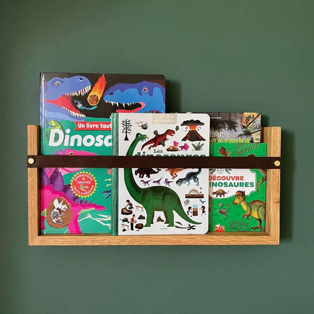 étagère pour livre en bois chambre d'enfant