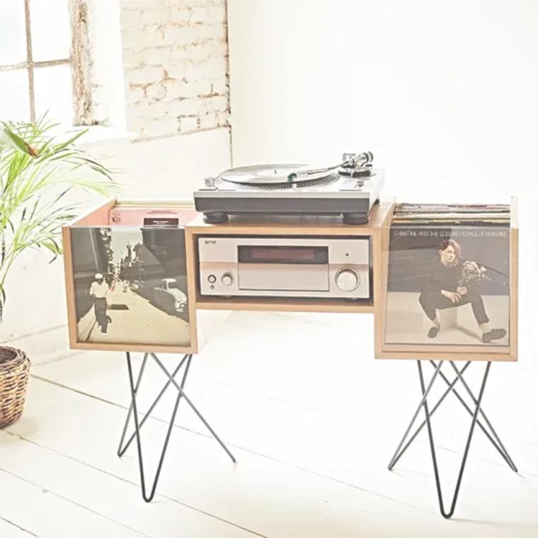 La plus grand sélection de meuble audio pour vinyle fabriqué en France par Kopo Création