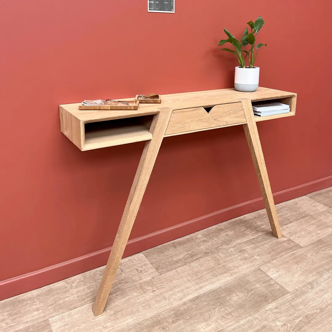 console d'entrée design moderne haut de gamme