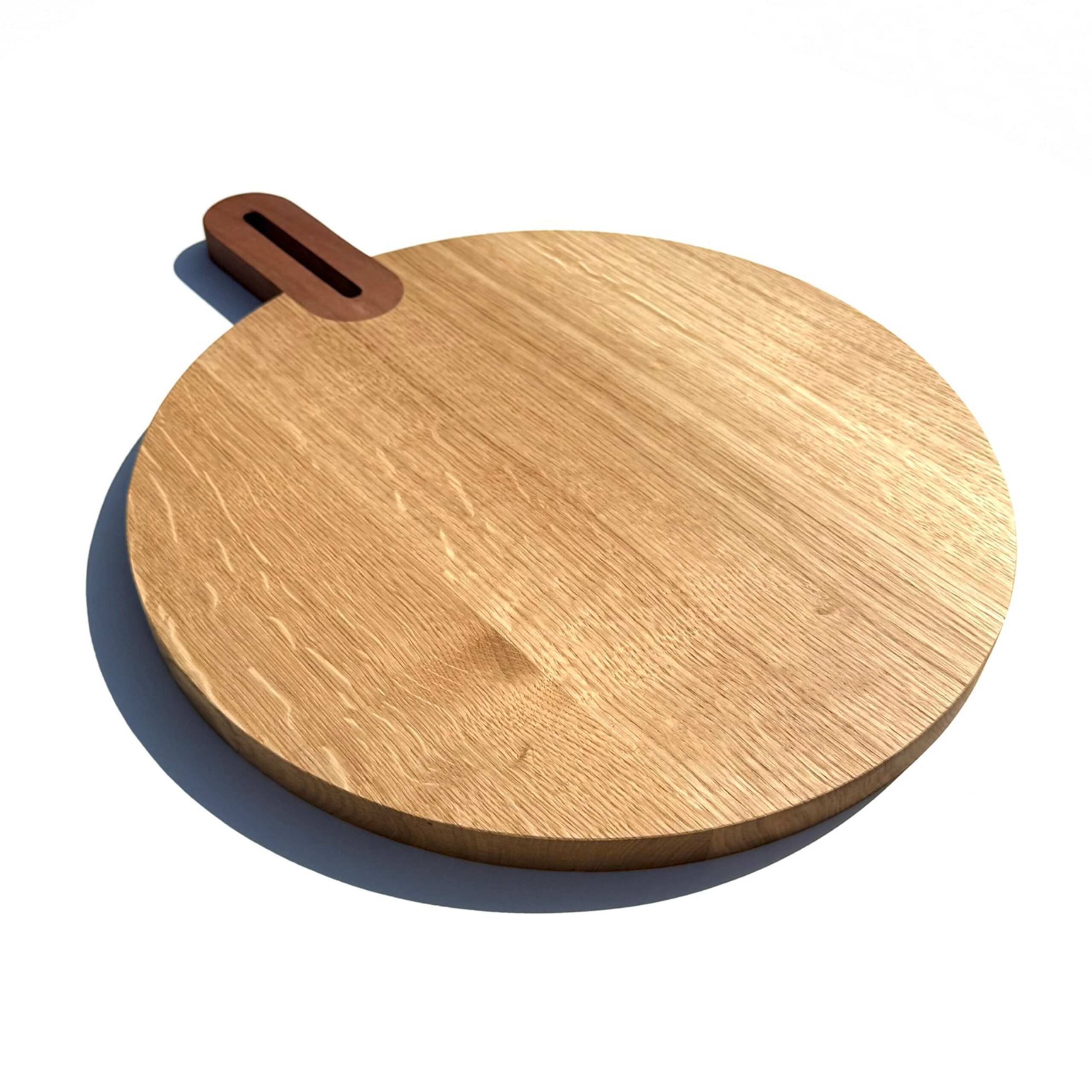 Grande_plache_ronde_P Cadeau idéal fans de cuisine - Planches à pizza en chêne massif haut de gamme