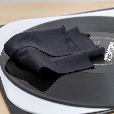 Chiffon anti-statique pour nettoyage de disque vinyle